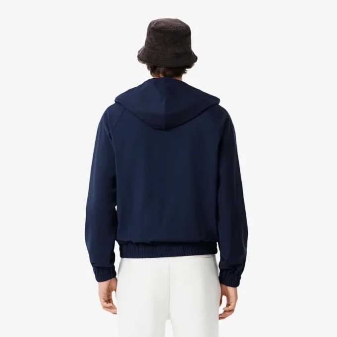 Herren-Kapuzenjacke aus Woll-Blend-Flanell Herren-Kapuzenjacke aus Woll-Blend-Flanell