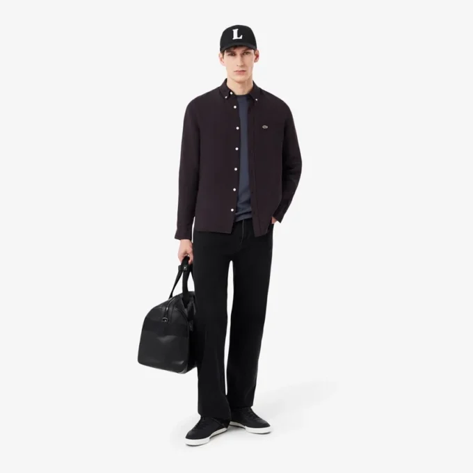 Herren-Leinenhemd in Regular Fit Herren-Leinenhemd in Regular Fit