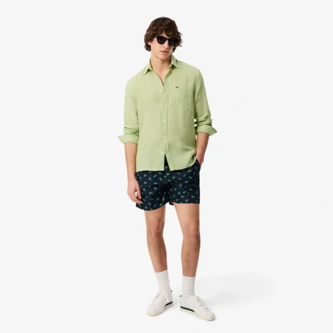Herren-Leinenhemd in Regular Fit Herren-Leinenhemd in Regular Fit