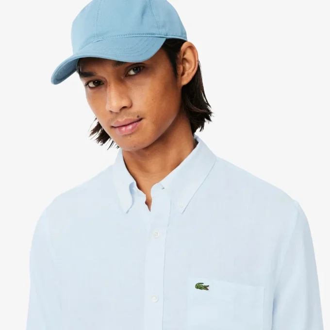 Herren-Leinenhemd in Regular Fit Herren-Leinenhemd in Regular Fit