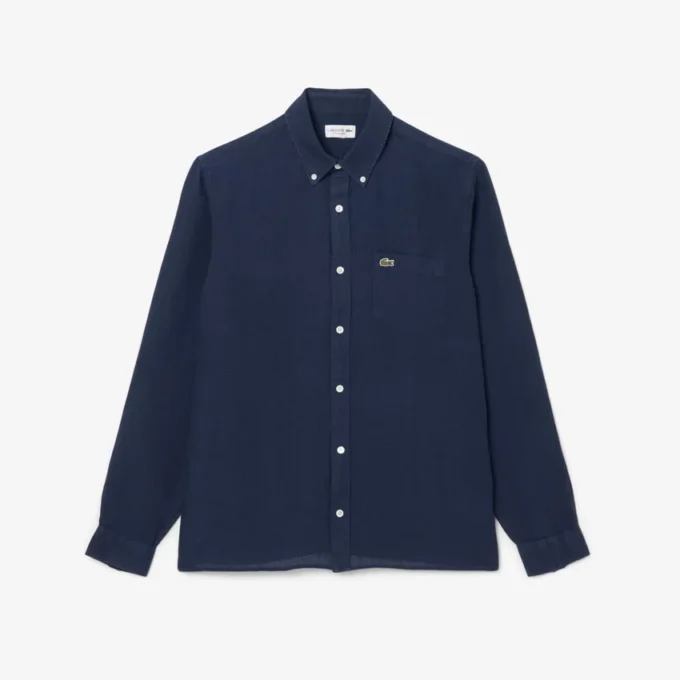 Herren-Leinenhemd in Regular Fit Herren-Leinenhemd in Regular Fit