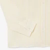 Herren-Leinenhemd mit geriffeltem Schnitt Herren-Leinenhemd mit geriffeltem Schnitt