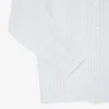 Herren-Leinenhemd mit geriffeltem Schnitt Herren-Leinenhemd mit geriffeltem Schnitt