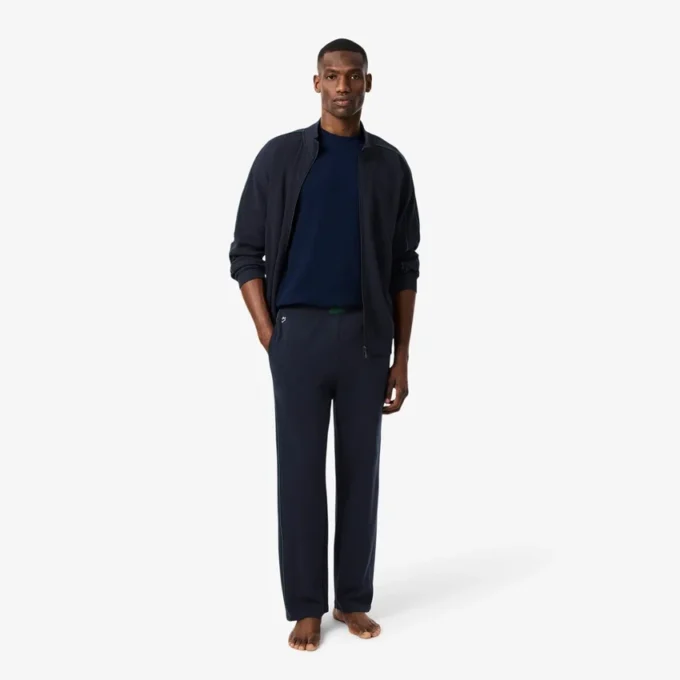 Herren-Lounge-Hose aus gewaffelter Baumwolle Herren-Lounge-Hose aus gewaffelter Baumwolle