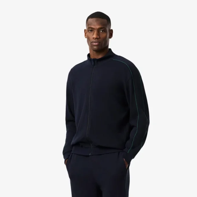 Herren-Lounge-Sweatshirt mit Reißverschluss Herren-Lounge-Sweatshirt mit Reißverschluss