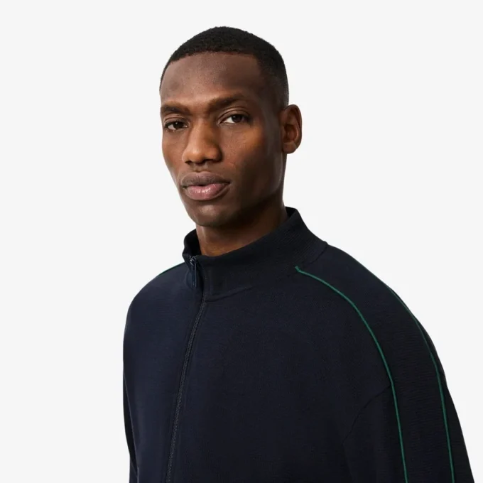 Herren-Lounge-Sweatshirt mit Reißverschluss Herren-Lounge-Sweatshirt mit Reißverschluss