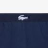Herren-Loungewear-Shorts aus Fleece mit geradem Schnitt Herren-Loungewear-Shorts aus Fleece mit geradem Schnitt