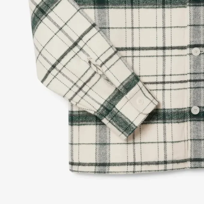 Herren-Overshirt aus Baumwolle mit Karomuster