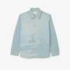Herren-Overshirt aus Denim mit Landschaftsmotiv Herren-Overshirt aus Denim mit Landschaftsmotiv