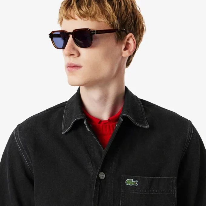 Herren-Overshirt aus schwerem Baumwoll-Denim Herren-Overshirt aus schwerem Baumwoll-Denim
