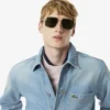 Herren-Overshirt aus schwerem Baumwoll-Denim Herren-Overshirt aus schwerem Baumwoll-Denim