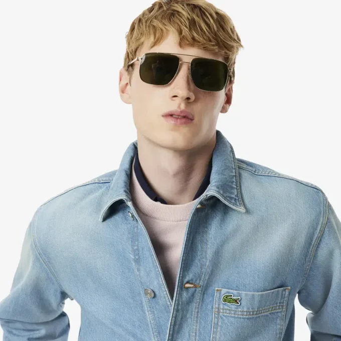 Herren-Overshirt aus schwerem Baumwoll-Denim Herren-Overshirt aus schwerem Baumwoll-Denim