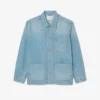 Herren-Overshirt aus schwerem Baumwoll-Denim Herren-Overshirt aus schwerem Baumwoll-Denim