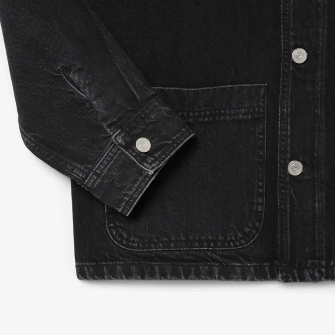 Herren-Overshirt aus schwerem Baumwoll-Denim Herren-Overshirt aus schwerem Baumwoll-Denim