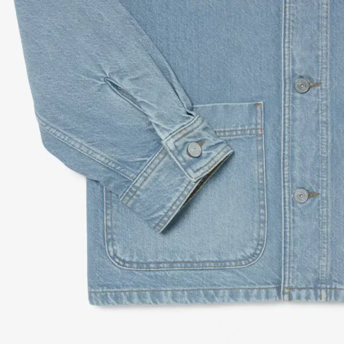 Herren-Overshirt aus schwerem Baumwoll-Denim Herren-Overshirt aus schwerem Baumwoll-Denim
