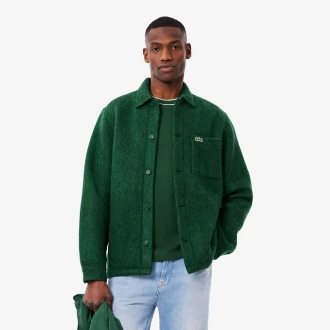 Herren-Overshirt aus Wollmischung The Blend Herren-Overshirt aus Wollmischung The Blend