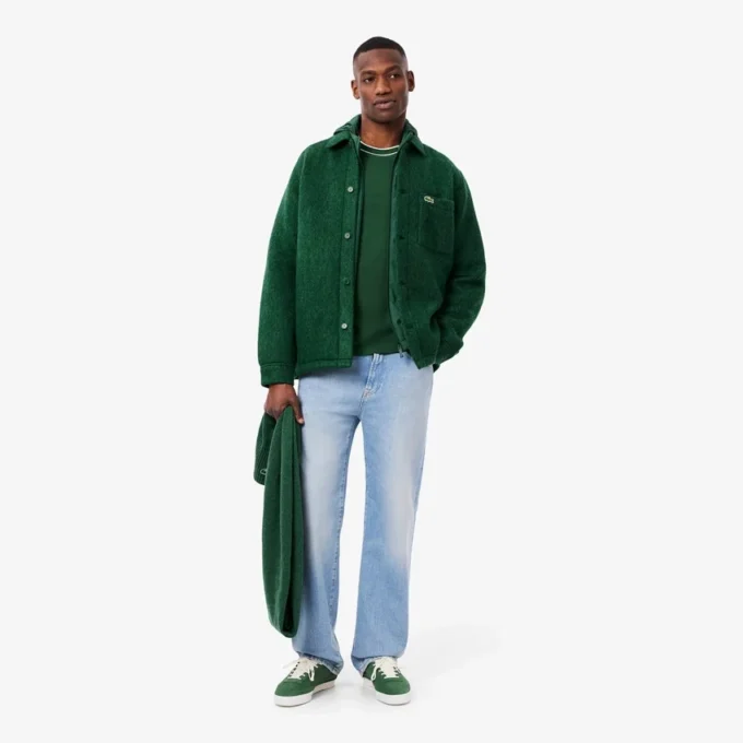 Herren-Overshirt aus Wollmischung The Blend Herren-Overshirt aus Wollmischung The Blend
