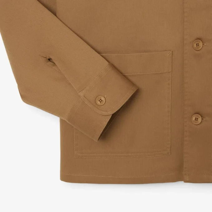 Herren-Overshirt-Jacke aus Baumwolle