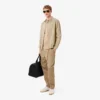 Herren-Oversize-Overshirt aus schwerer Baumwolle mit Karomuster