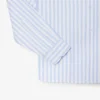 Herren-Oxfordhemd mit gerader Passform und Streifenmuster Herren-Oxfordhemd mit gerader Passform und Streifenmuster