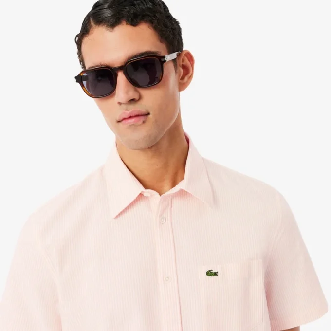 Herren-Oxfordhemd mit kurzen Ärmeln in Regular Fit Herren-Oxfordhemd mit kurzen Ärmeln in Regular Fit