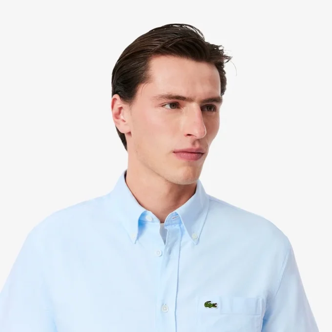 Herren-Oxfordhemd mit kurzen Ärmeln in Regular Fit Herren-Oxfordhemd mit kurzen Ärmeln in Regular Fit