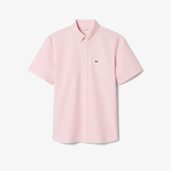 Herren-Oxfordhemd mit kurzen Ärmeln in Regular Fit Herren-Oxfordhemd mit kurzen Ärmeln in Regular Fit