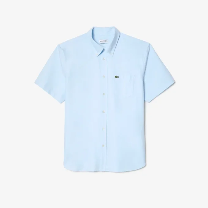 Herren-Oxfordhemd mit kurzen Ärmeln in Regular Fit Herren-Oxfordhemd mit kurzen Ärmeln in Regular Fit