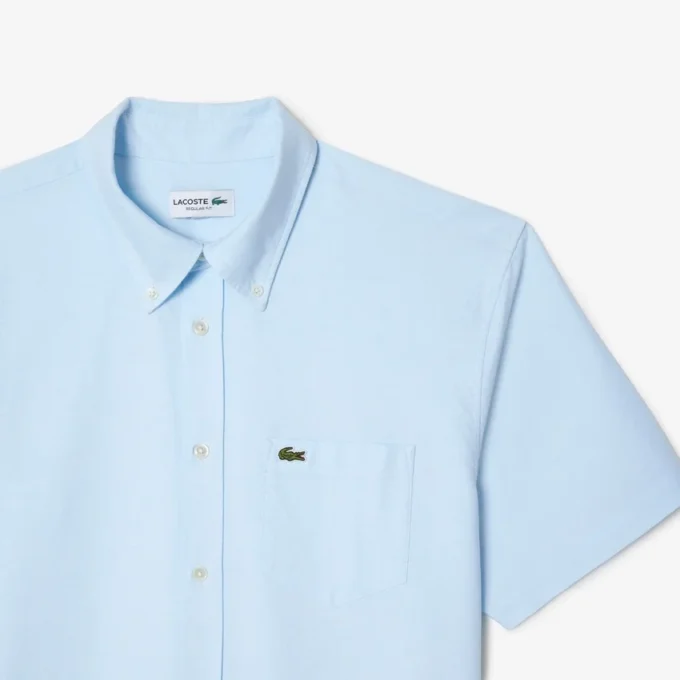 Herren-Oxfordhemd mit kurzen Ärmeln in Regular Fit Herren-Oxfordhemd mit kurzen Ärmeln in Regular Fit