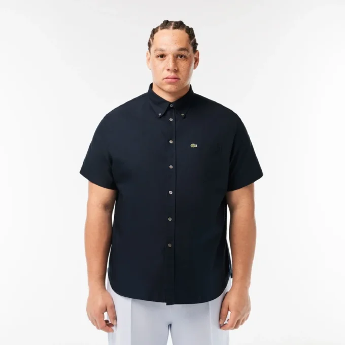 Herren-Oxfordhemd mit kurzen Ärmeln in Regular Fit Herren-Oxfordhemd mit kurzen Ärmeln in Regular Fit