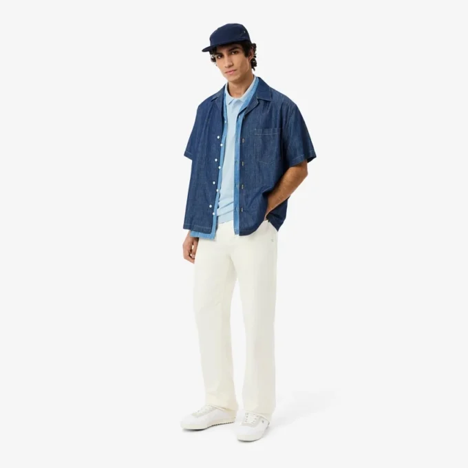 Herren-Poloshirt aus Baumwoll-Blend in Regular Fit