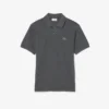 Herren-Poloshirt in klassischer Passform aus Piqué-Marl