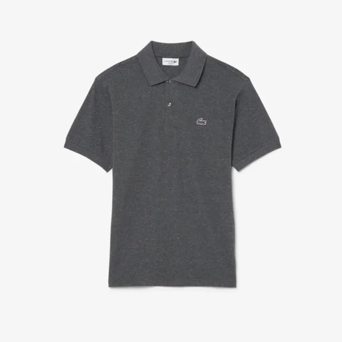 Herren-Poloshirt in klassischer Passform aus Piqué-Marl