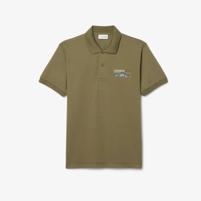 Herren-Poloshirt in klassischer Passform mit gesticktem Motiv Herren-Poloshirt in klassischer Passform mit gesticktem Motiv