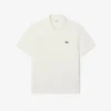 Herren-Poloshirt in klassischer Passform mit Krokodil-Piqué-Muster