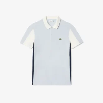 Herren-Poloshirt in Regular Fit mit Farbblock-Design