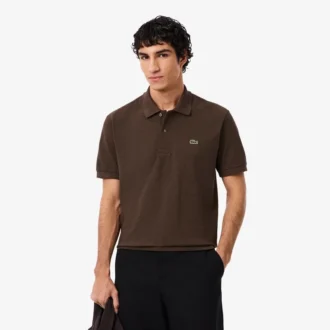 Herren-Poloshirt L.12.12 in klassischer Passform, meliert