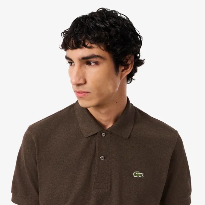 Herren-Poloshirt L.12.12 in klassischer Passform, meliert