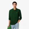 Herren-Poloshirt L.12.12 mit Langarm in klassischer Passform Herren-Poloshirt L.12.12 mit Langarm in klassischer Passform