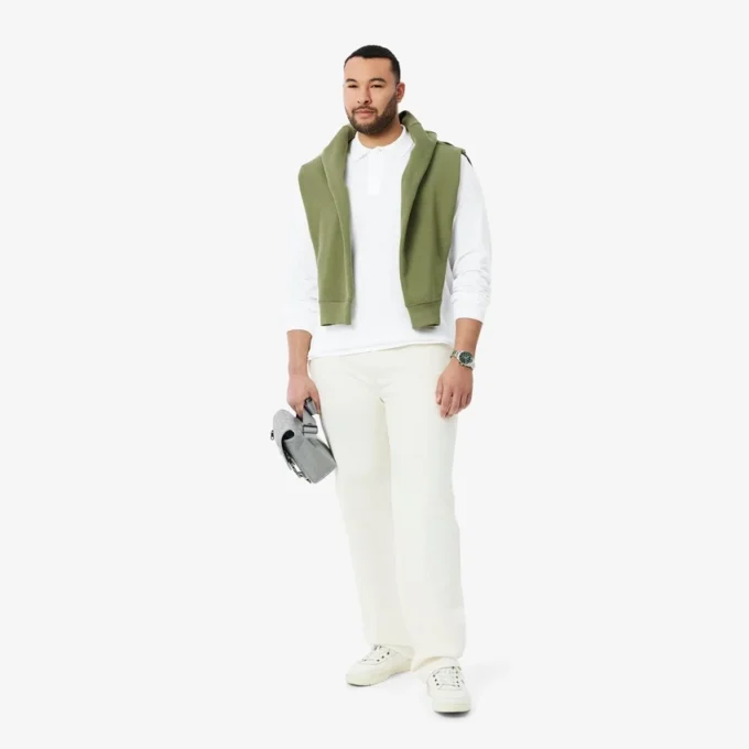 Herren-Poloshirt L.12.12 mit Langarm in klassischer Passform Herren-Poloshirt L.12.12 mit Langarm in klassischer Passform