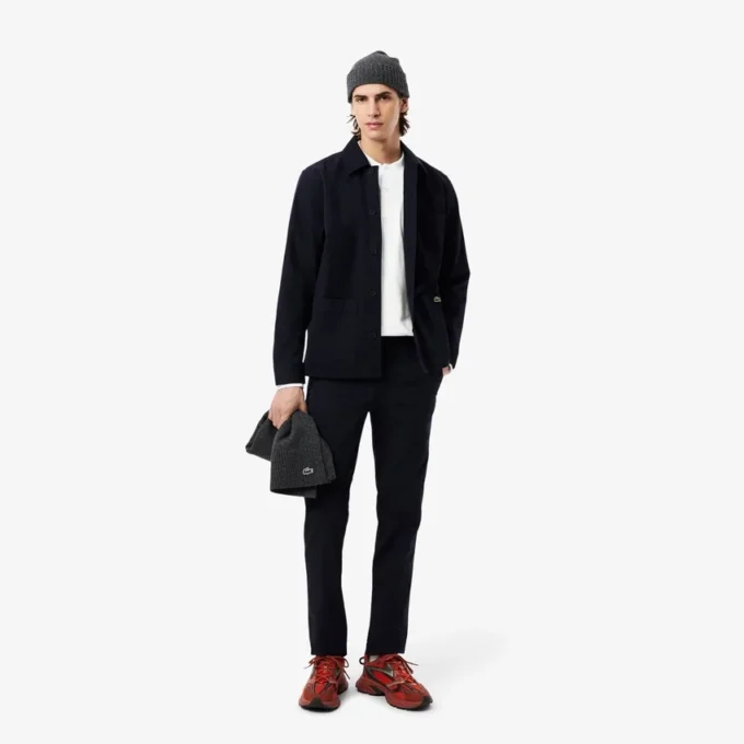 Herren-Poloshirt L.12.12 mit Langarm in klassischer Passform Herren-Poloshirt L.12.12 mit Langarm in klassischer Passform