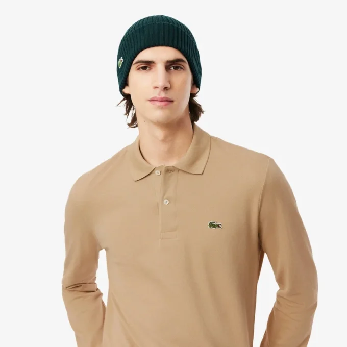 Herren-Poloshirt L.12.12 mit Langarm in klassischer Passform