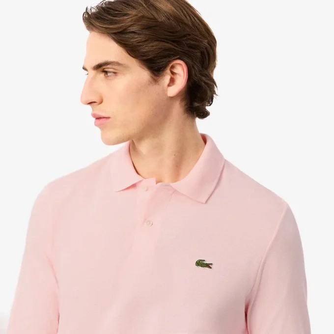 Herren-Poloshirt L.12.12 mit Langarm in klassischer Passform