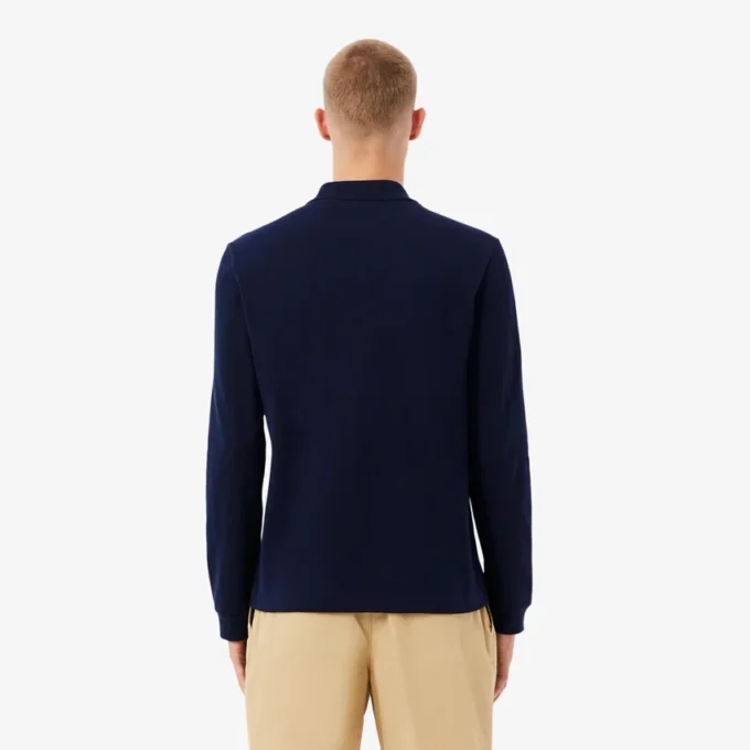 Herren-Poloshirt L.12.12 mit Langarm in klassischer Passform Herren-Poloshirt L.12.12 mit Langarm in klassischer Passform
