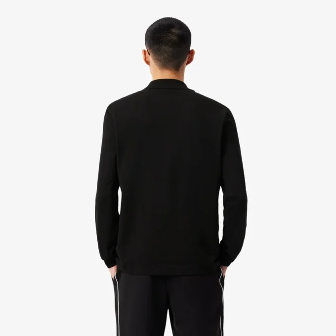Herren-Poloshirt L.12.12 mit Langarm in klassischer Passform Herren-Poloshirt L.12.12 mit Langarm in klassischer Passform