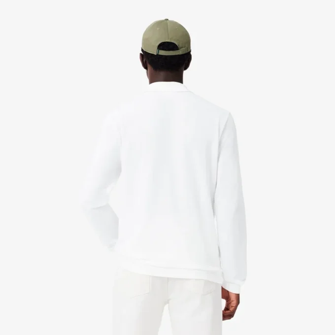 Herren-Poloshirt L.12.12 mit Langarm in klassischer Passform Herren-Poloshirt L.12.12 mit Langarm in klassischer Passform