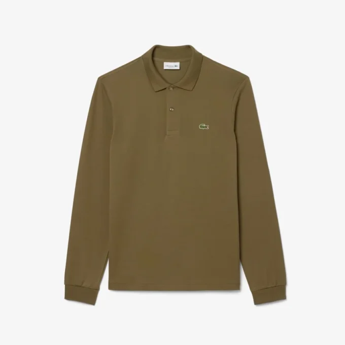 Herren-Poloshirt L.12.12 mit Langarm in klassischer Passform