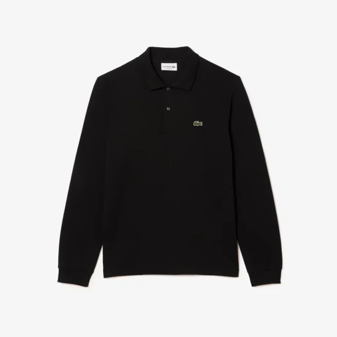 Herren-Poloshirt L.12.12 mit Langarm in klassischer Passform Herren-Poloshirt L.12.12 mit Langarm in klassischer Passform