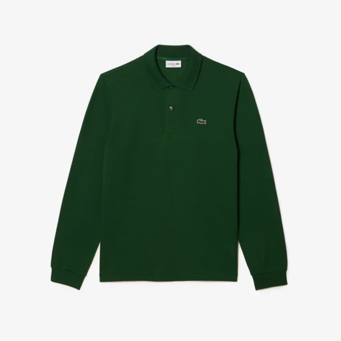 Herren-Poloshirt L.12.12 mit Langarm in klassischer Passform Herren-Poloshirt L.12.12 mit Langarm in klassischer Passform