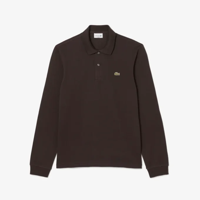 Herren-Poloshirt L.12.12 mit Langarm in klassischer Passform